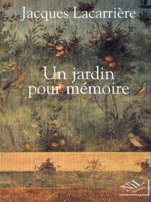 cover image of Un jardin pour mémoire